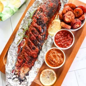 Grilled Catfish (Whole)