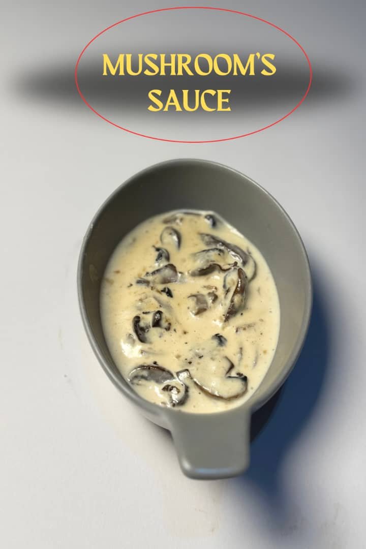  Creamy mushroom sauce 