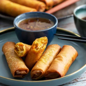 Chicken Spring Rolls (6pcs)