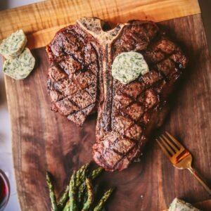 Grilled T-Bone Steak 350gm