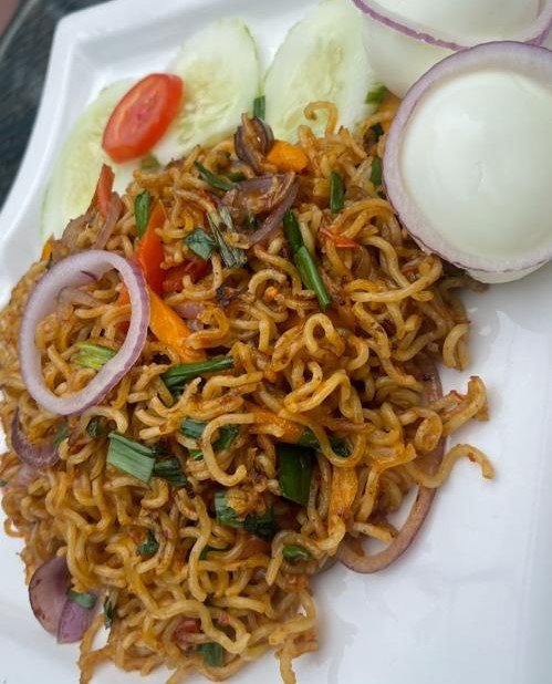  Naija style noodles 