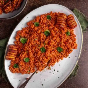 Above Jollof Rice